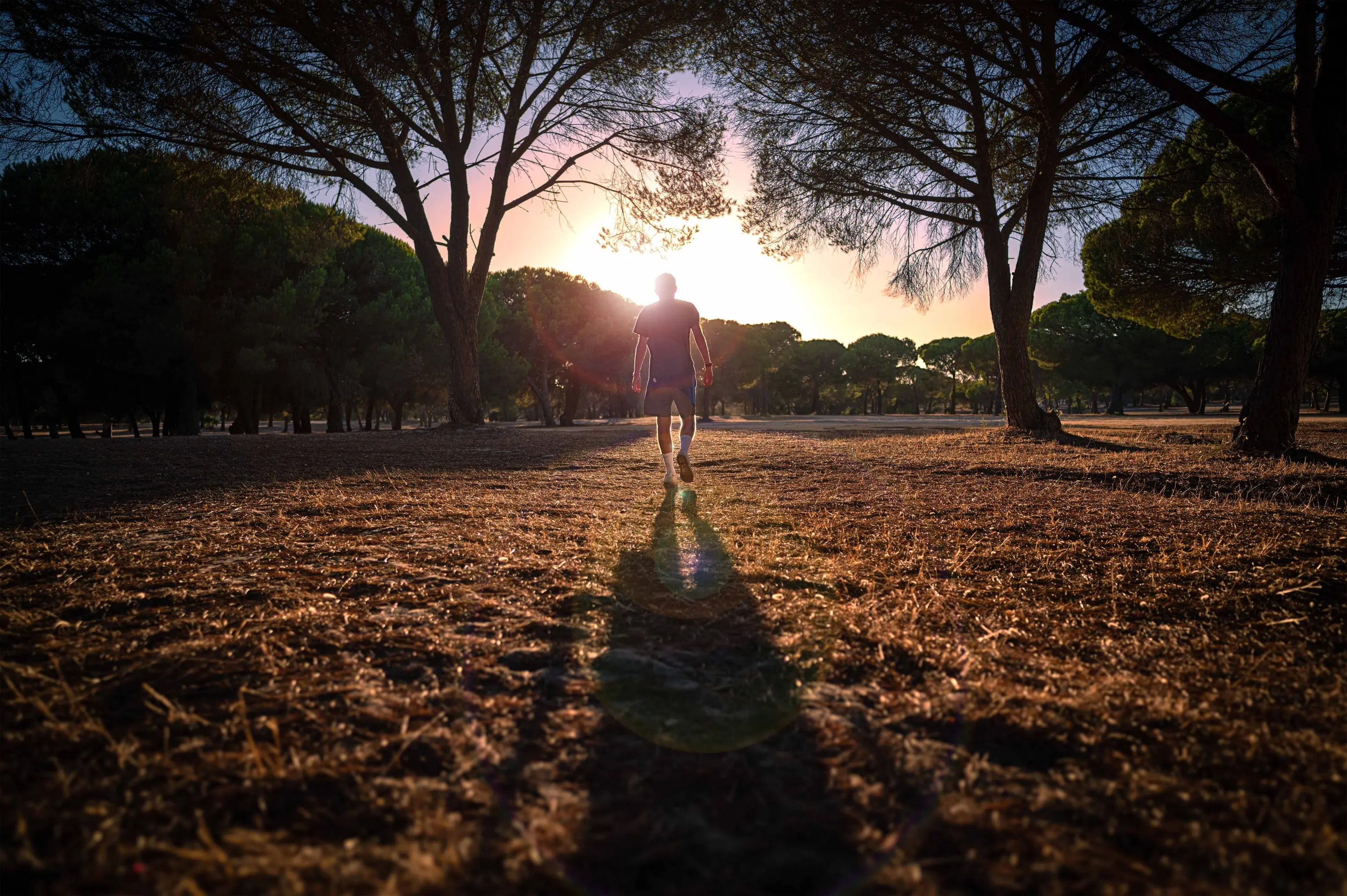 Weite Steppenlandschaft in Portugal